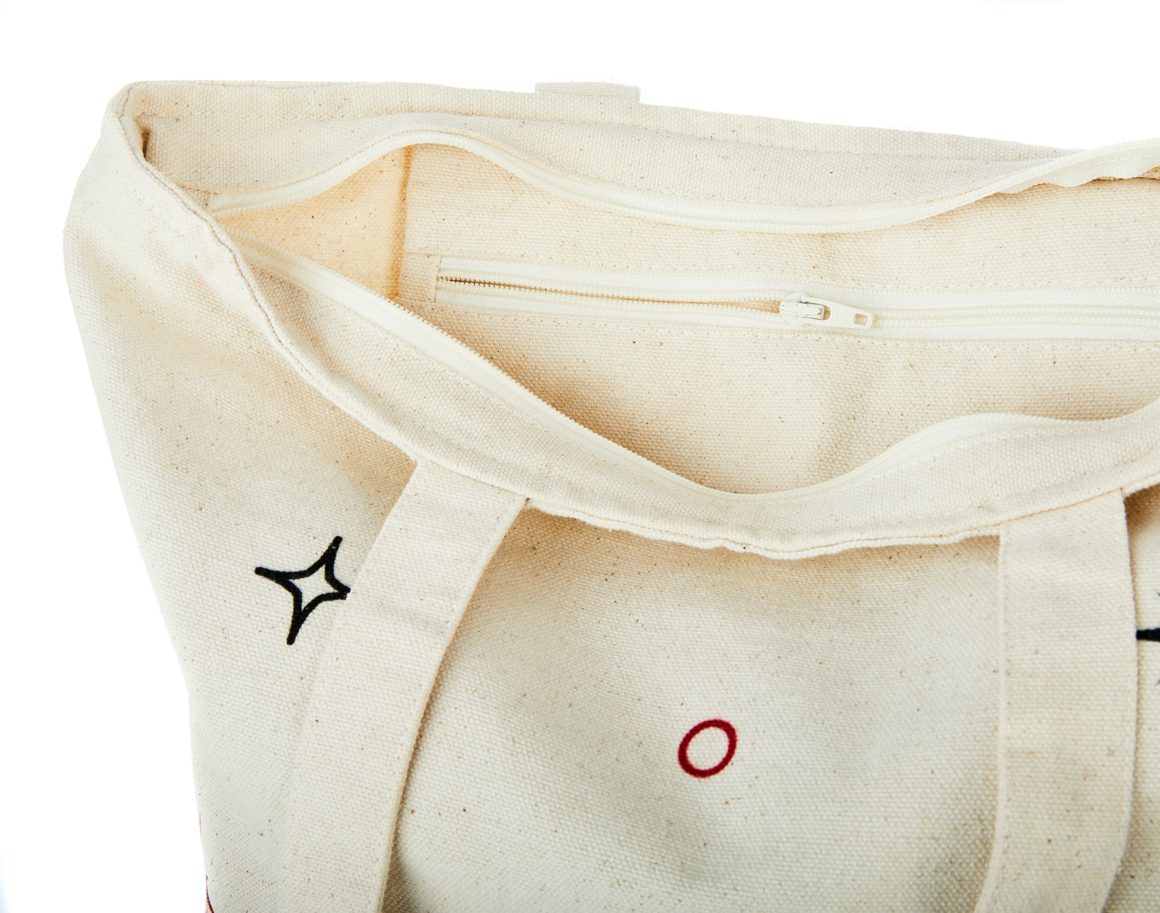 Cardinal Crest Canvas Tote