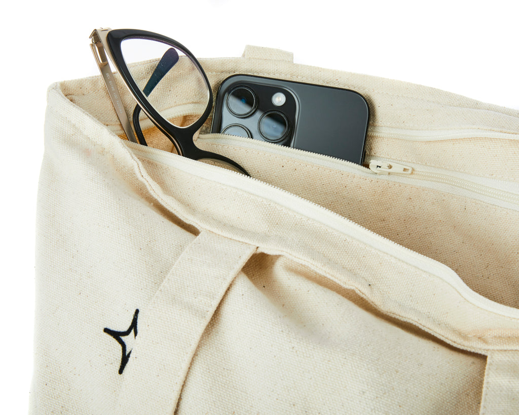 Cardinal Crest Canvas Tote