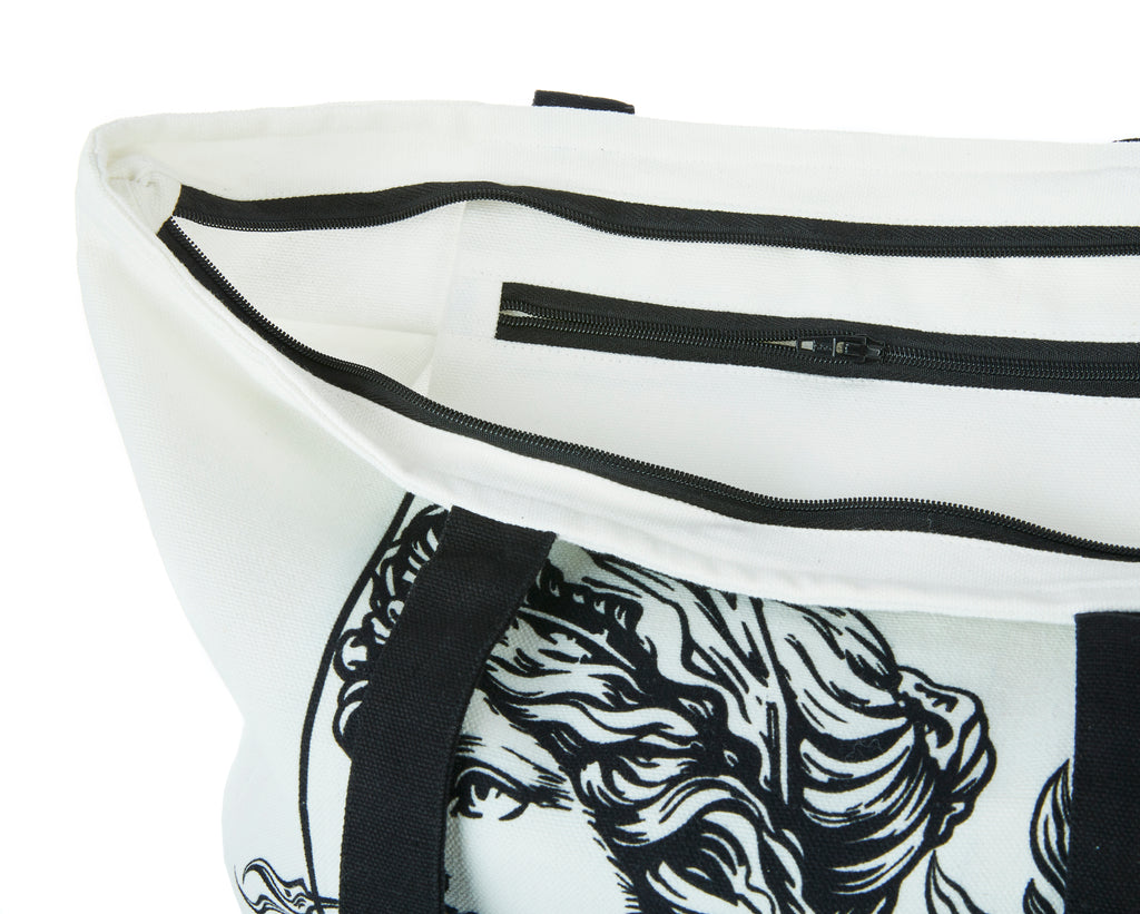 Muse Noire Canvas Tote