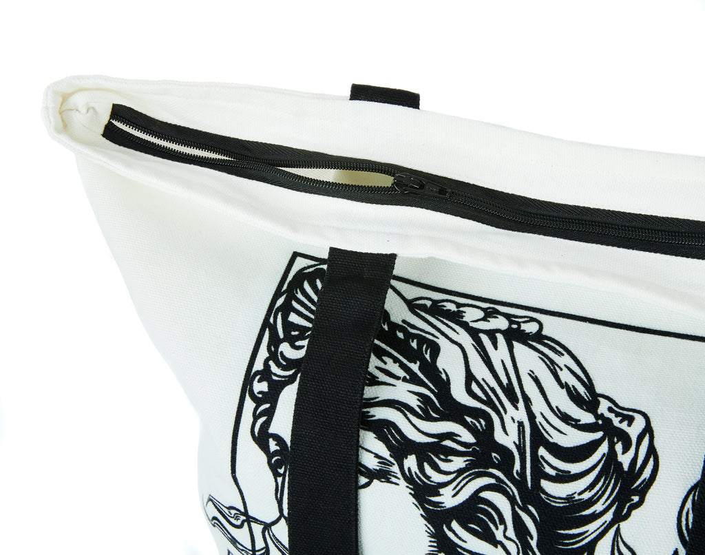 Muse Noire Canvas Tote
