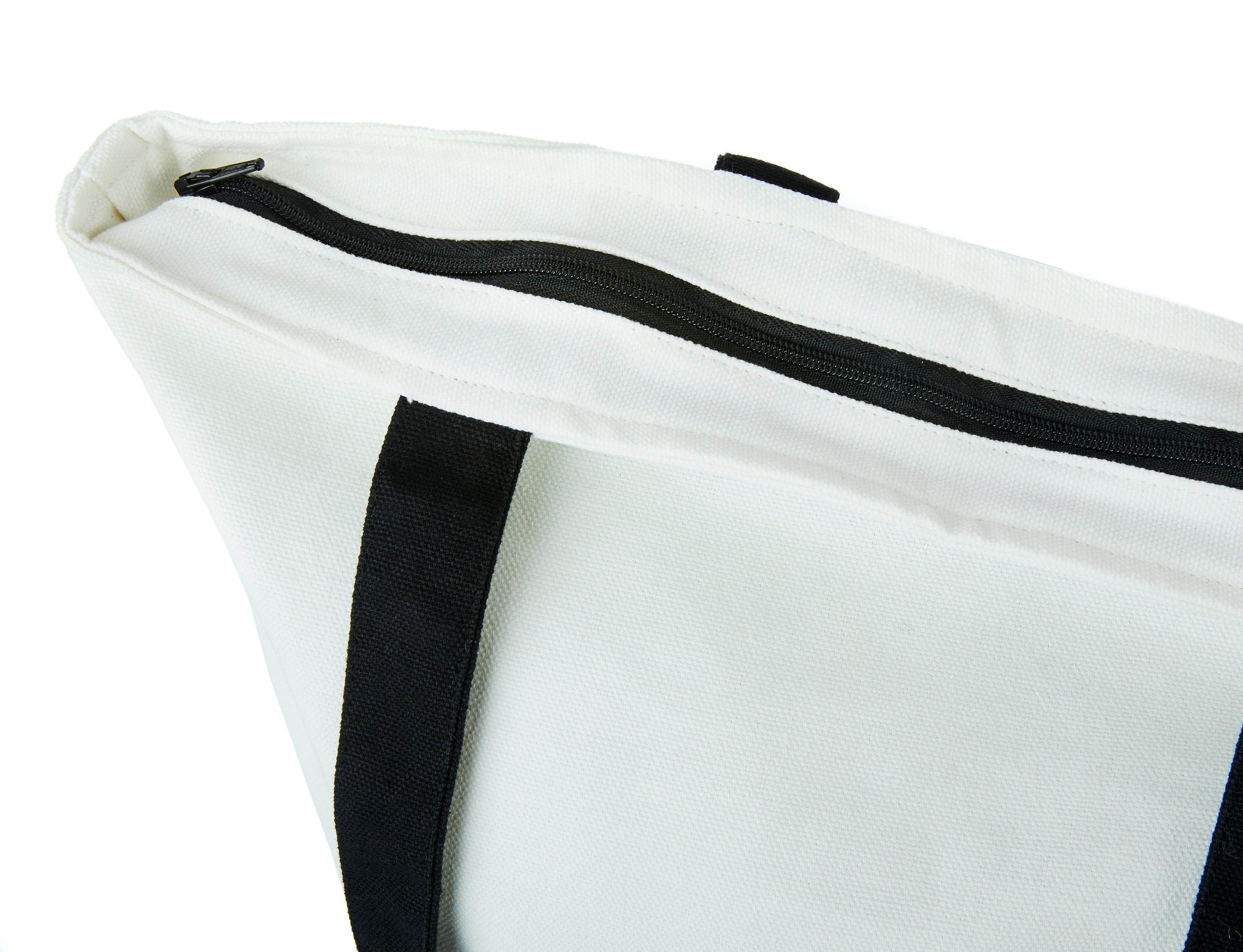 The Monochrome Tote - Cotton Canvas